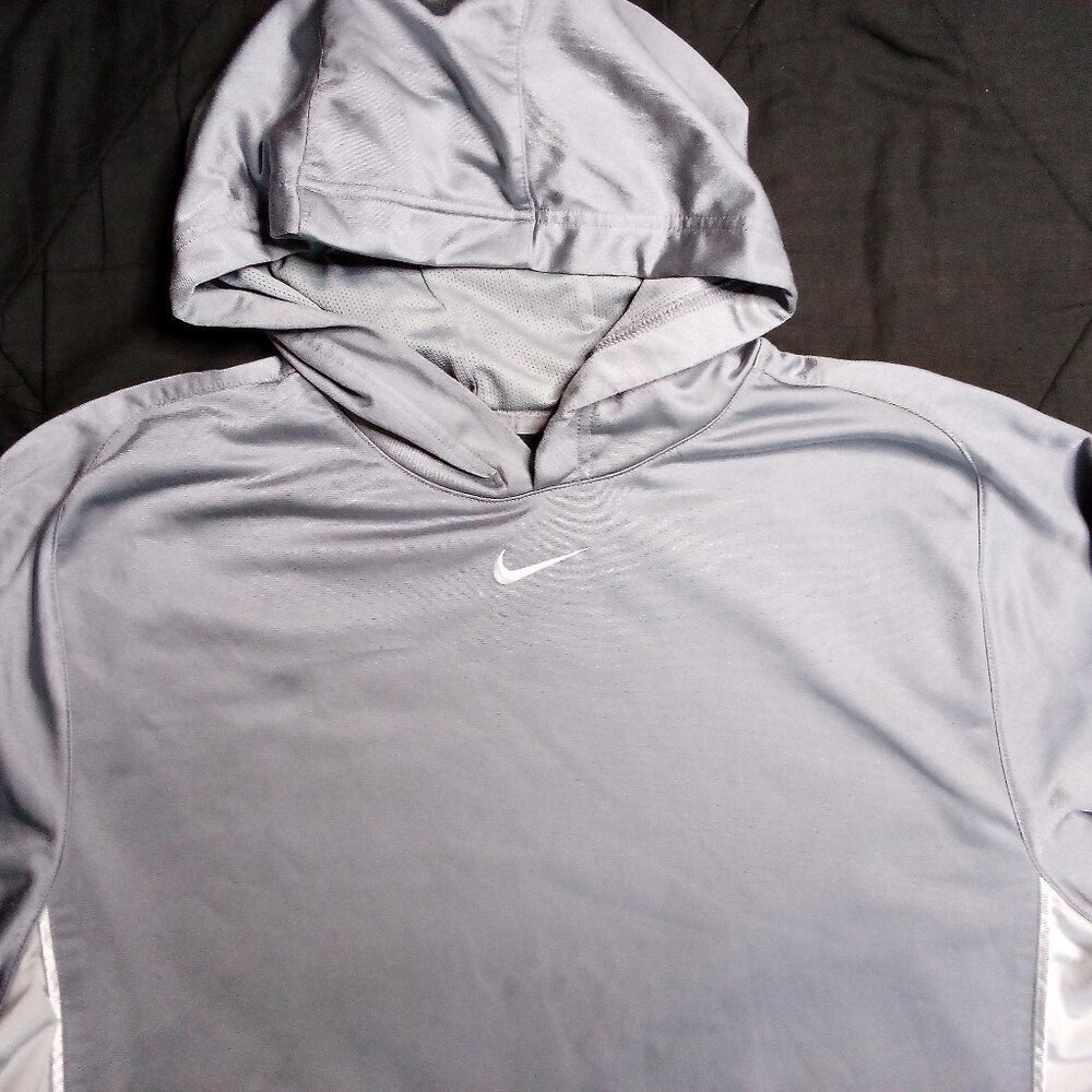 Vintage Nike Hoops Mid Swoosh Hoodie Sweatshirt Travis Scott